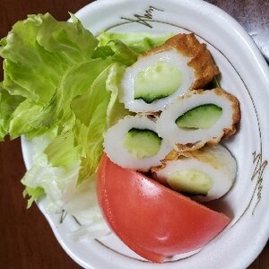 簡単！ちくわきゅうり　98円